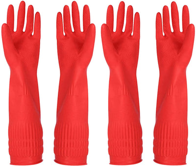 Custom 45cm Latex Gloves | ISO/BSCI | 10-Day Lead Time