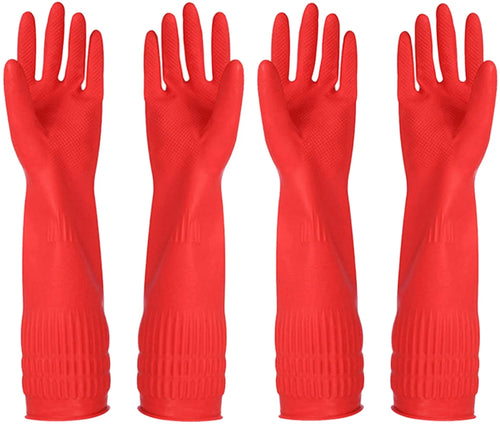 Custom 45cm Latex Gloves | ISO/BSCI | 10-Day Lead Time