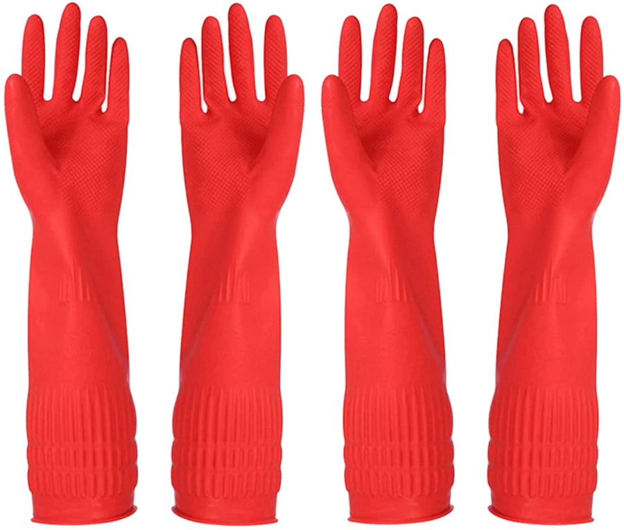 Custom 45cm Latex Gloves | ISO/BSCI | 10-Day Lead Time