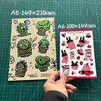 Custom Waterproof Die-Cut Vinyl Stickers with Logo | Bulk Labels