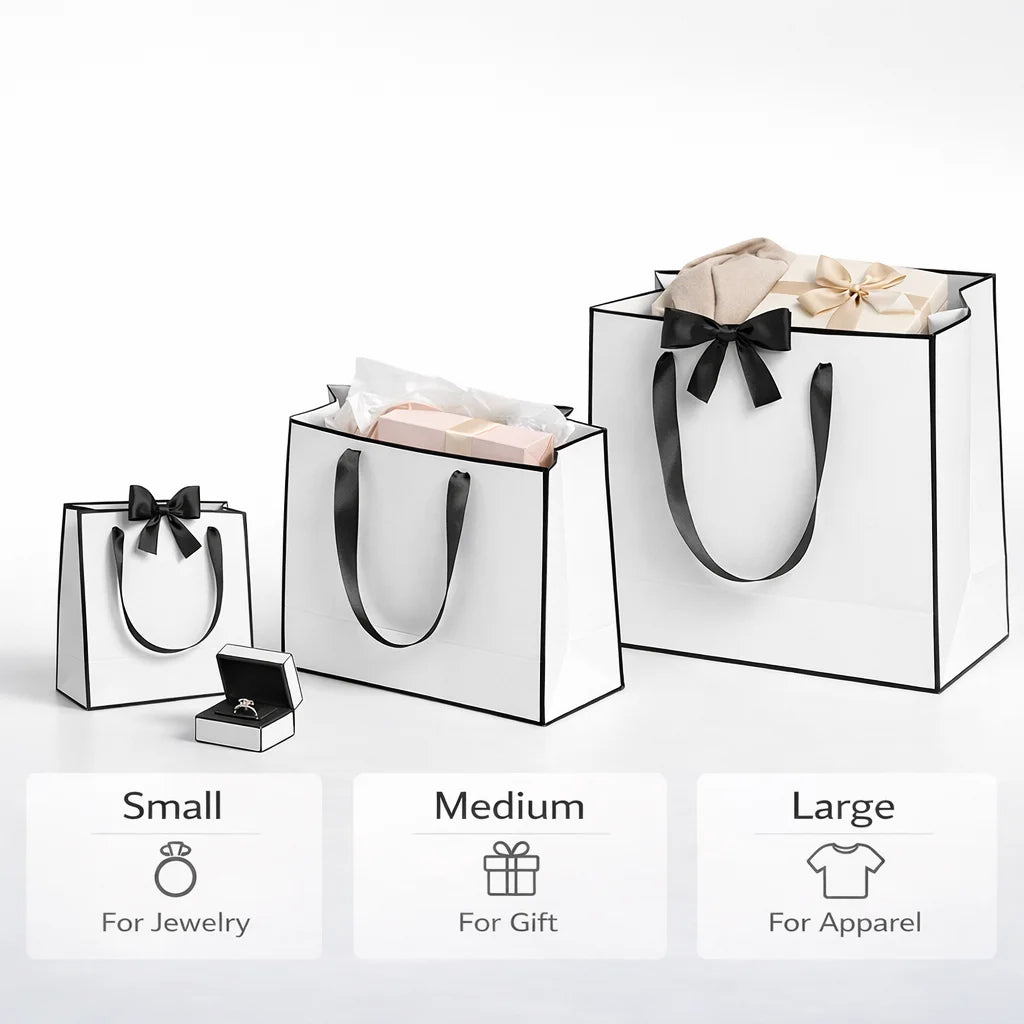 Custom Paper Shopping Bags | Kraft Boutique Retail Bags