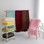 Custom Printed Polyester Blanket | 500 Pcs MOQ Home Decor Throw