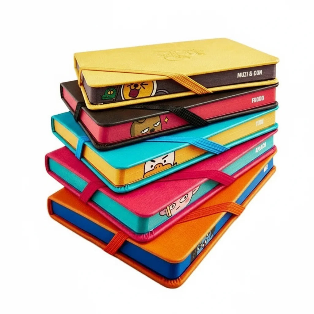 Custom PU Leather Journal Notebook with Logo | 1,000 MOQ