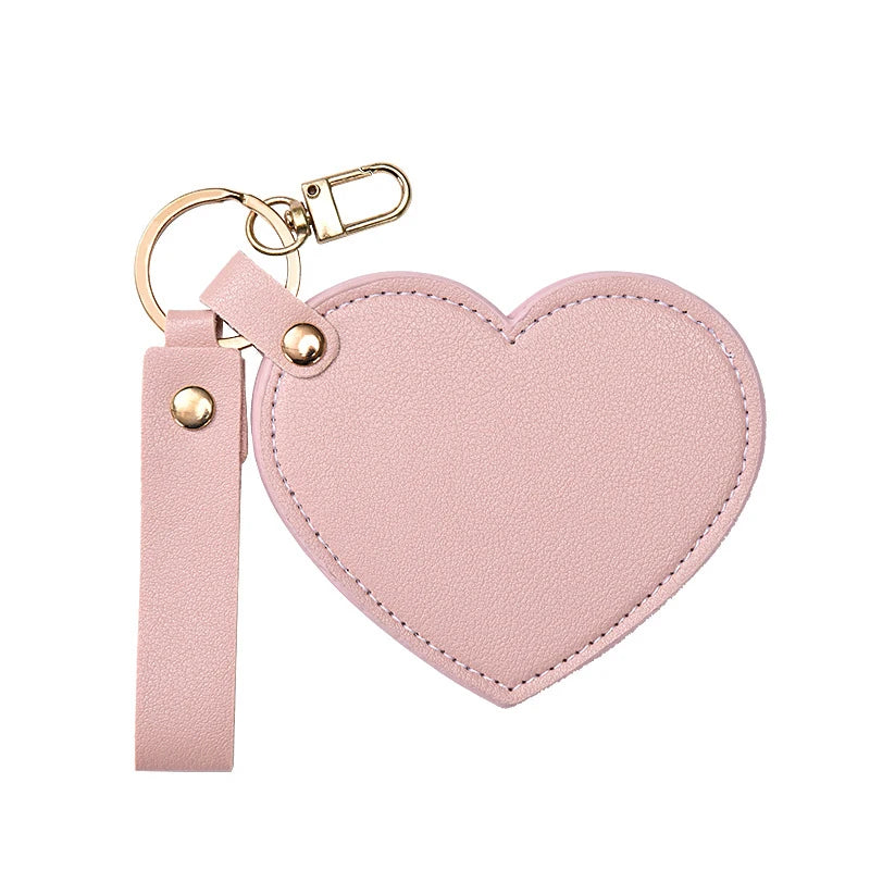 Custom Heart-Shaped Mirrors with Logo | HD Glass | MOQ 100 pcs