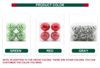Custom Disco Mirror Christmas Balls | 4cm-80cm Sizes | Bulk Holiday Decor