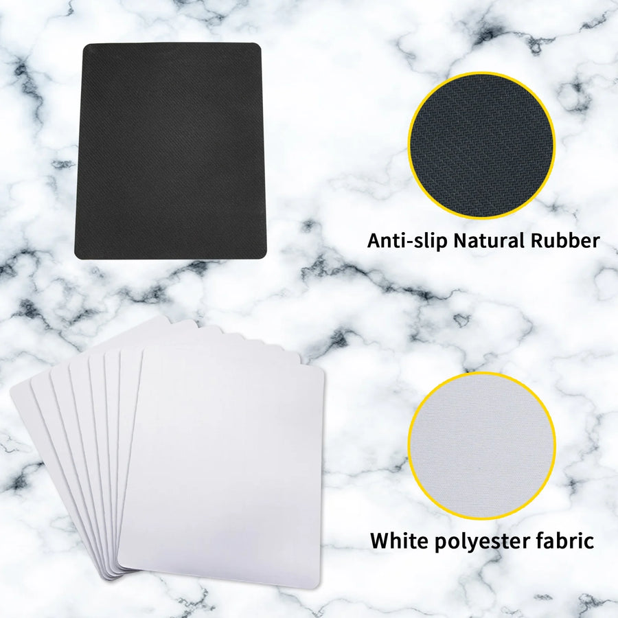 US Warehouse Sublimation Mouse Pad Blanks 24x20cm | White | 100pc Batch