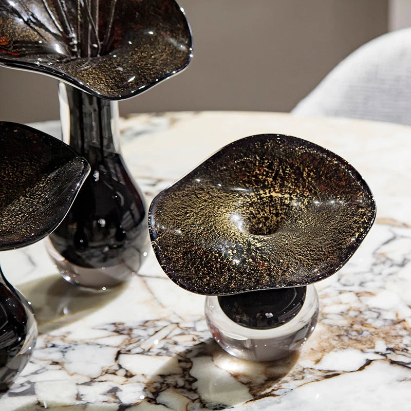 Hand-Blown Glass Vase | 1 MOQ for Luxury Home Decor & Hospitality