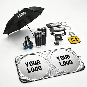 Executive Custom Logo Vacuum Cup & Notebook Gift Set - Premium Corporate Work Souvenir
