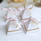 Triangle Favor Boxes | Wedding Favors | MOQ 50