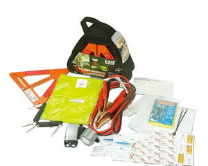 Custom OEM 600D Nylon Car Safety Kit | 11-Piece Roadside Emergency Tool Set | 100 MOQ