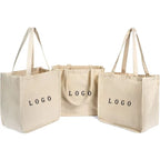 Custom Cotton Canvas Tote Bags | 5oz-16oz | 31-Day Lead