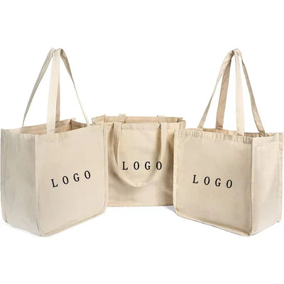 Custom Cotton Canvas Tote Bags | 5oz-16oz | 31-Day Lead