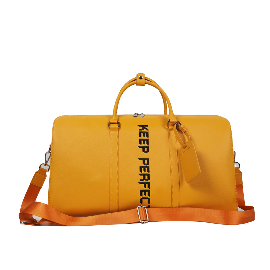 Custom Duffel Bags with Logo – PU Leather, 300 MOQ, 35-Day Lead