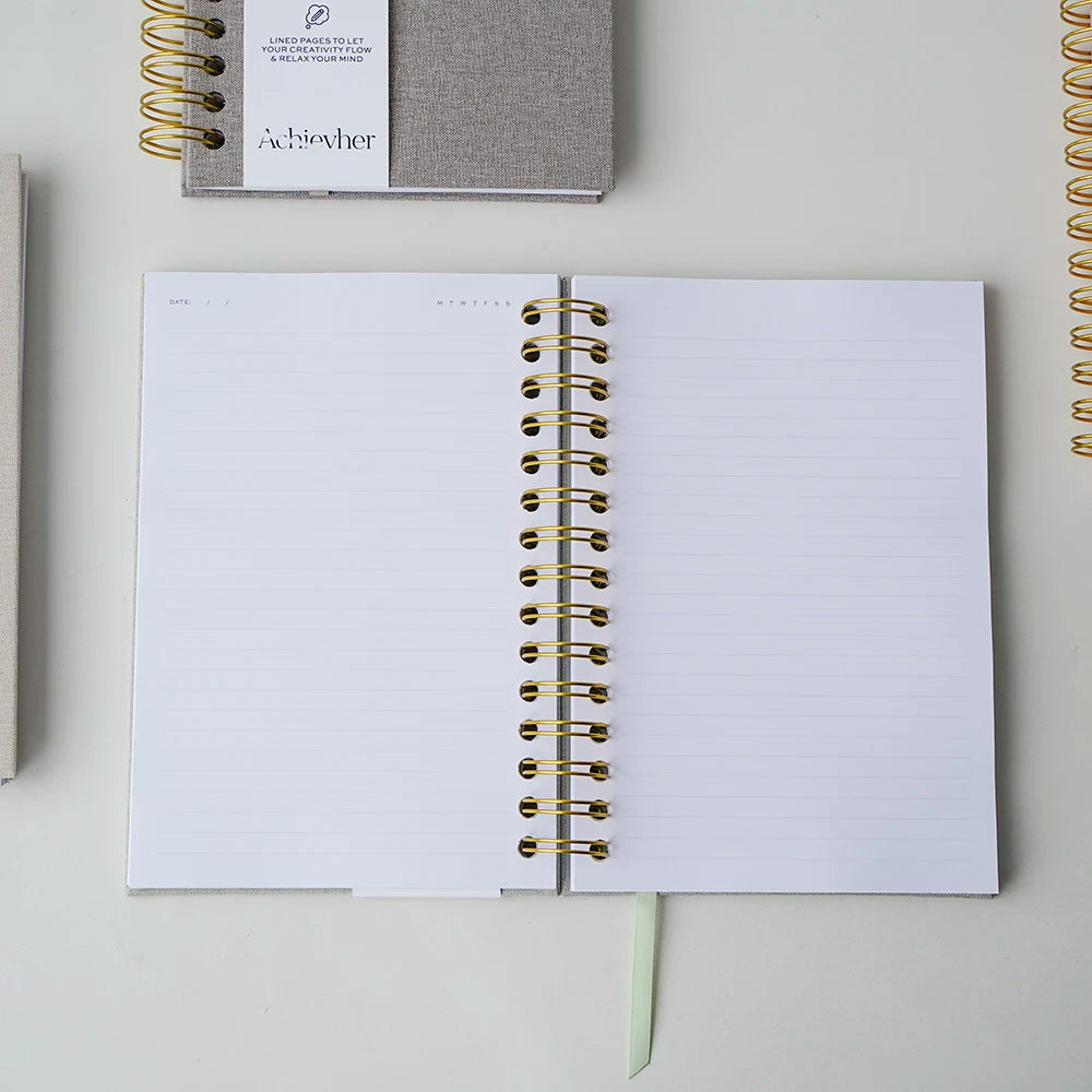 Custom Linen Hardcover Notebooks | 300-Piece MOQ