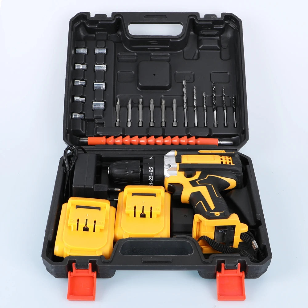 21V Cordless Hammer Drill – Heavy‑Duty Impact Drill with 40Nm Torque & Custom Logo for DIY and Industrial Use