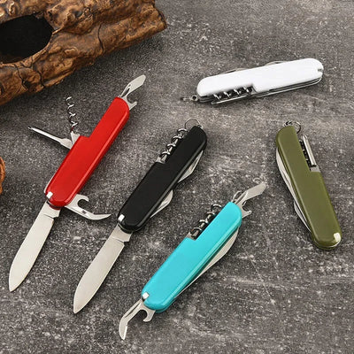Custom Stainless Steel Multi-Function Pocket Knife | MOQ 1 pc