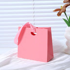 Custom Ribbon Handle Paper Gift Bags | Jewelry Packaging MOQ 100