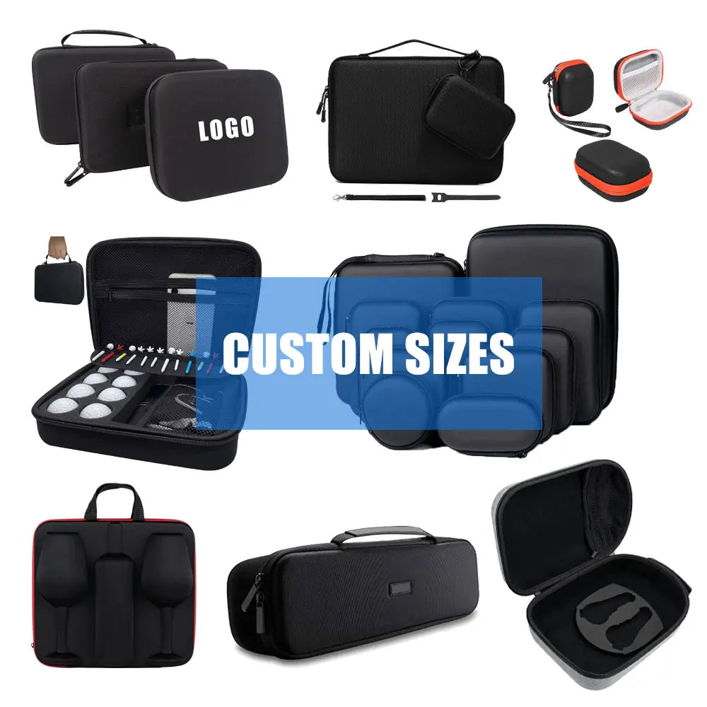 Custom ODM/OEM EVA Hard Shell Travel Case Eco-Friendly Durable Waterproof Smell Proof Protective Equipment Eva Storage Bag
