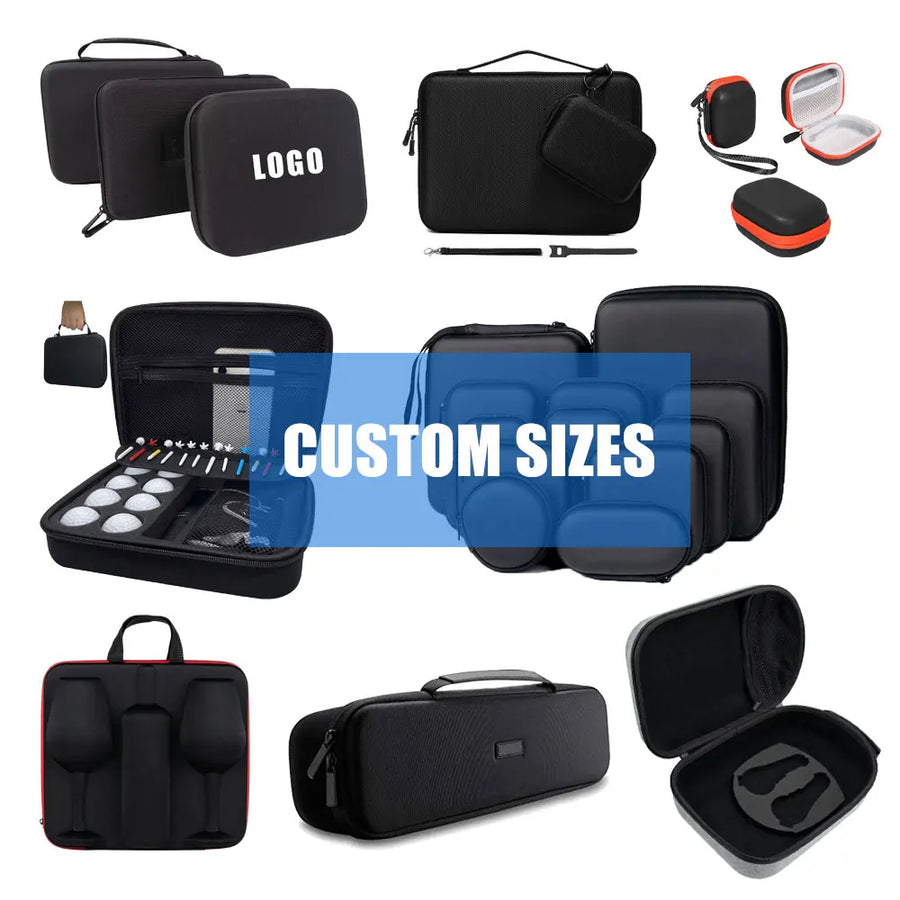 Custom ODM/OEM EVA Hard Shell Travel Case Eco-Friendly Durable Waterproof Smell Proof Protective Equipment Eva Storage Bag