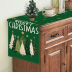 Christmas Linen Runners | Custom Printed | 7-Day Lead Time