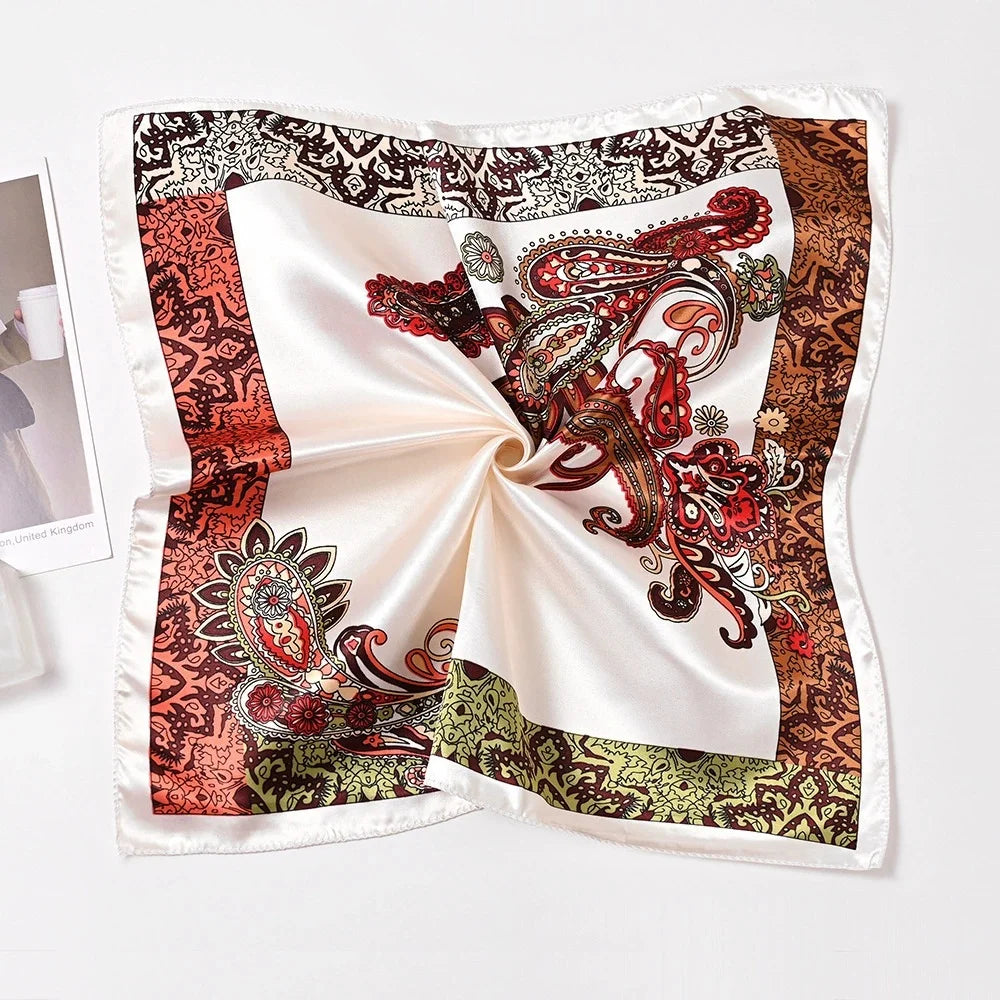 Personalized Silk Satin Scarves | 2-Piece MOQ & 3-7 Day Lead Time | 46 Colors | OEM Manufacture