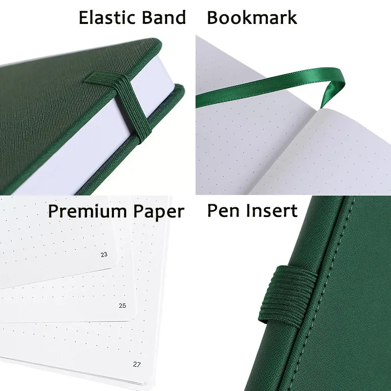 Custom Embossed PU Leather Notebooks | 1,000-Piece MOQ