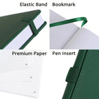 Custom Embossed PU Leather Notebooks | 1,000-Piece MOQ