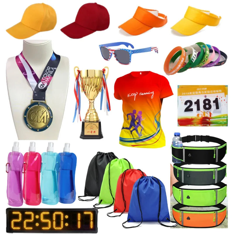 Ultimate Event Identity Solutions - All-in-One Custom Marathon & Corporate Sports Branding Kits