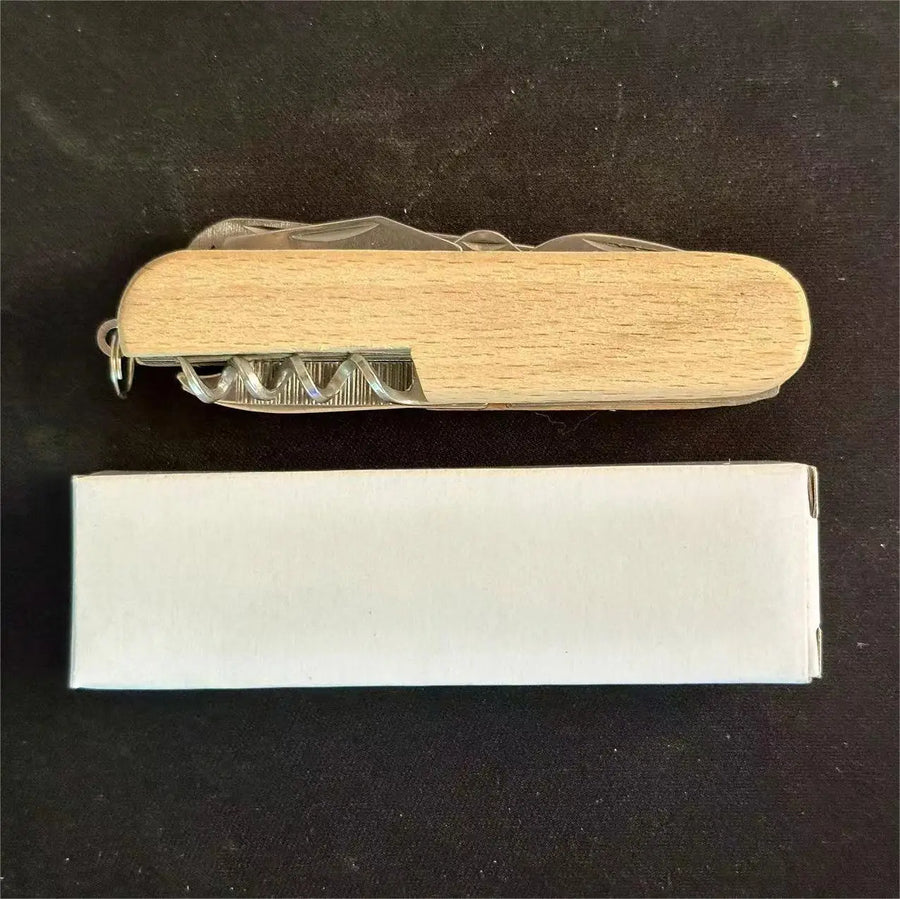 Custom 11-in-1 Folding Pocket Knife with Logo | MOQ 120 pcs
