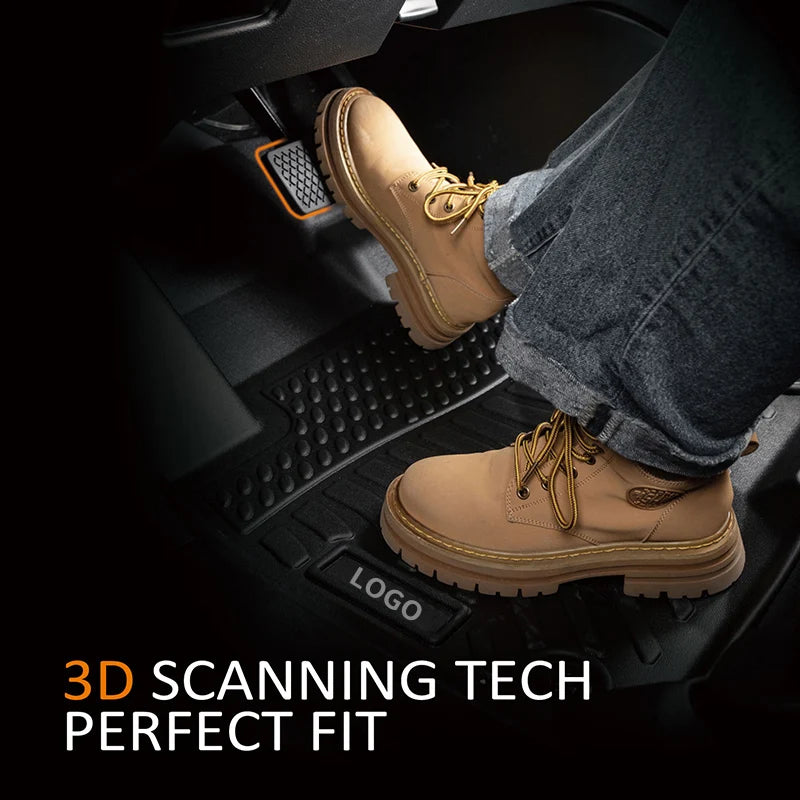 Honda CR-V 2017-2022 Custom 3D TPE All-Weather Floor Mats (Full Set)