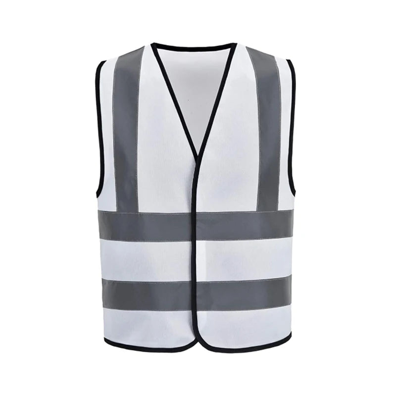 ANSI Class 2 Reflective Safety Vest 200pcs MOQ | 5cm Tape, Custom Logo, 12 Colors for Construction