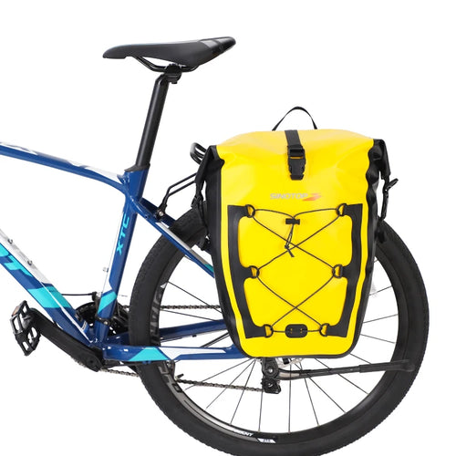 25L Waterproof Bicycle Pannier Bag: EN71/RoHS, Custom Logo, PVC | Bike Side Transport Bags