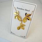 Custom 18K Gold Plated Stainless Steel Jewelry Set | MOQ 2