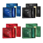 Custom Corporate Gift Set with Logo | Water Bottle Pen Notebook | 10 MOQ