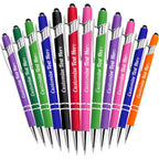 Custom 2-in-1 Stylus Ballpoint Pen with Logo | MOQ 10