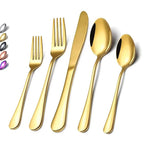 Custom Luxury Flatware Set with Logo | 300 MOQ | 7-Day Lead