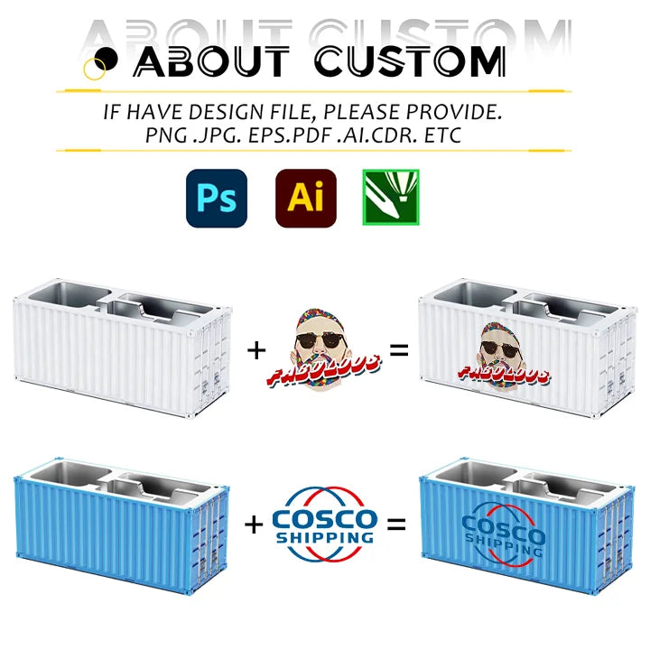 Custom UV Printed Pen Holder | ABS Plastic | 100pc MOQ | Promotional Gift