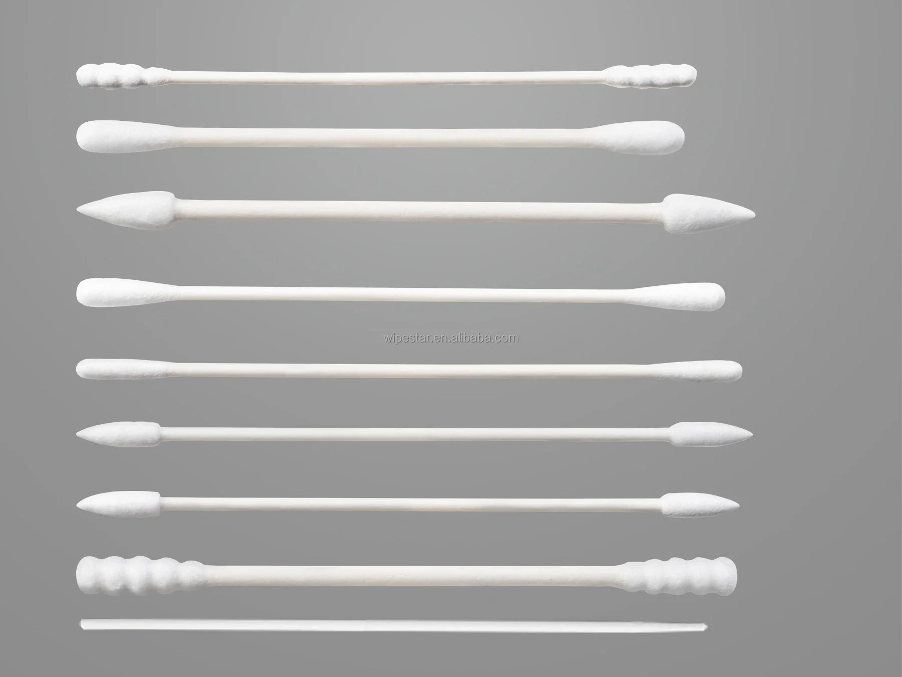 Industrial Cleaning Cotton Swabs | Fiber Optic & Precision | Paper/Wood Shaft | Low MOQ | WIPESTAR