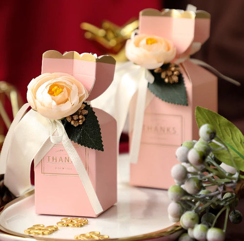 Custom Candy Boxes 100 pcs | Wedding Favor Packaging