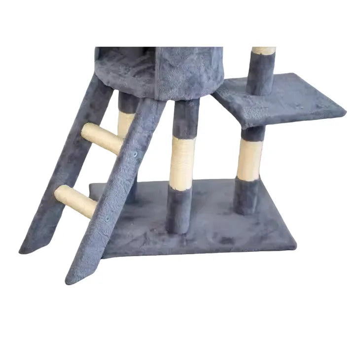 Custom Luxury Cat Tree with Sisal Scratching Posts | MOQ 1 Piece