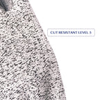 EN388 Cut Level 5 HPPE Anti-Cut Work Gloves – PU Coated Safety Gloves with Custom Logo