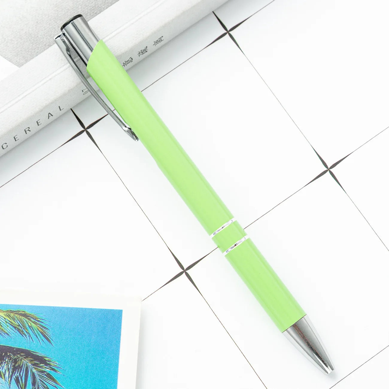 Laser Engraved Metal Pens: 7-Day Lead, 140x10mm, Custom Logo | Promotional Ballpoint Gifts