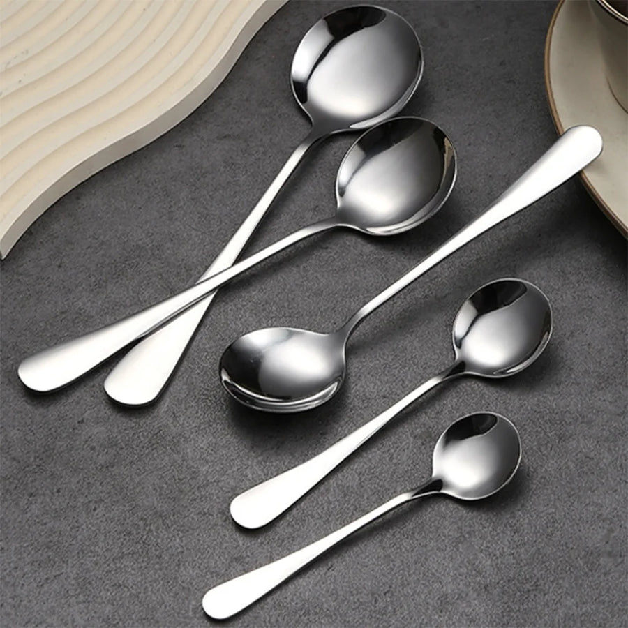 410 Stainless Steel Flatware Set | Mirror Polish | 50 MOQ | Modern Style