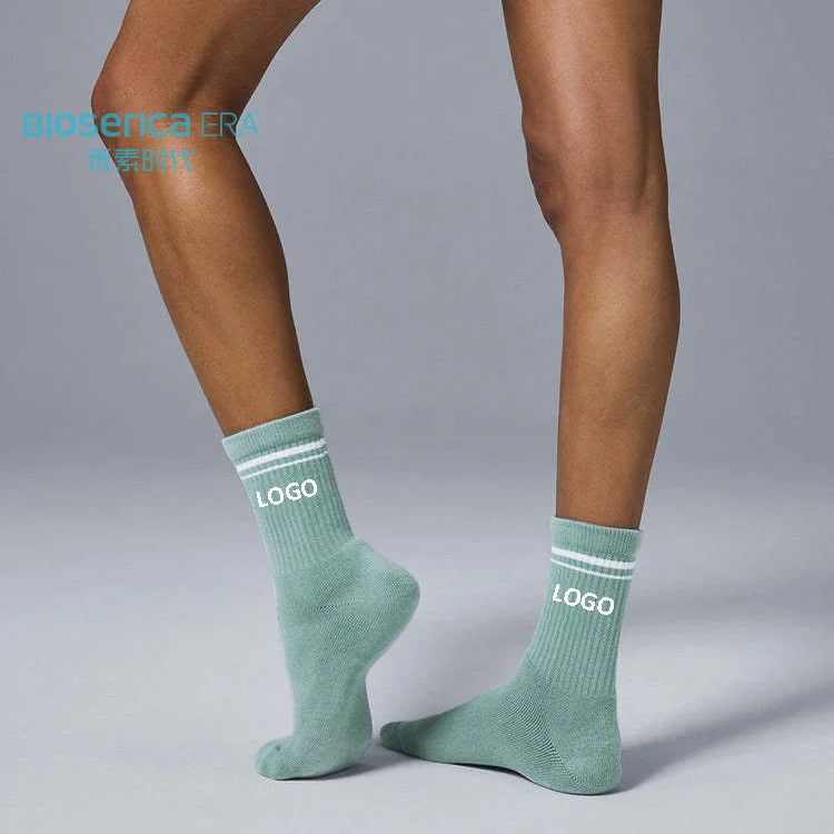 Custom Anti-Odor Sports Socks with Logo | 100 MOQ Bioserica