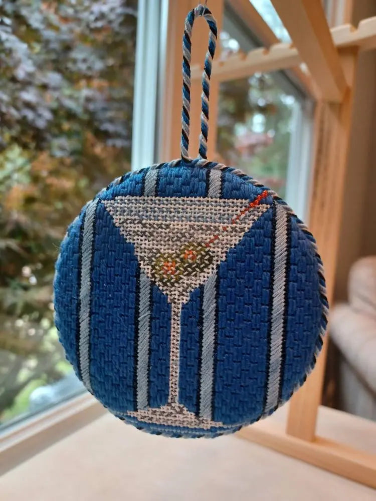 Needlepoint Ornaments 2 pcs | OEKO-TEX Certified