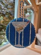 Needlepoint Ornaments 2 pcs | OEKO-TEX Certified
