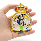 Custom Hard Enamel Lapel Pins | CE Certified | MOQ 100