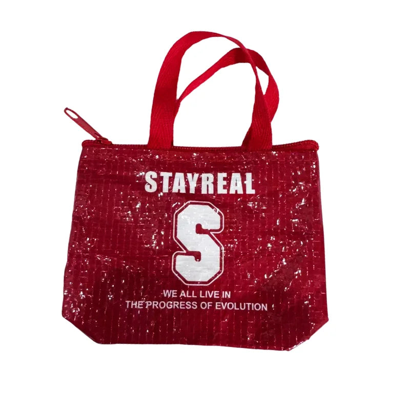 Custom PP Woven Zipper Pouch | 500 MOQ | $0.05 Logo Printing