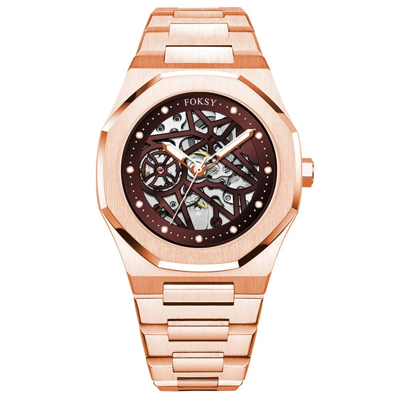 Custom Mechanical Watch with Logo | 50 MOQ | Automatic