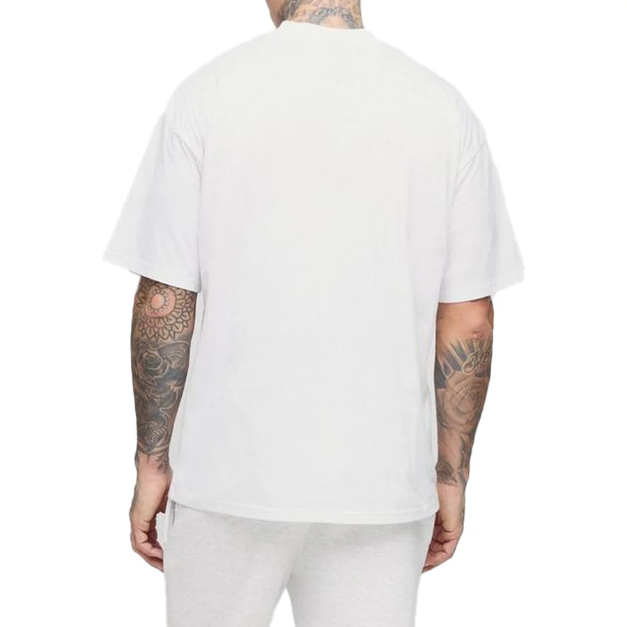 Custom Logo Heavyweight Oversized Cotton T-Shirt (250 GSM, Drop Shoulder)